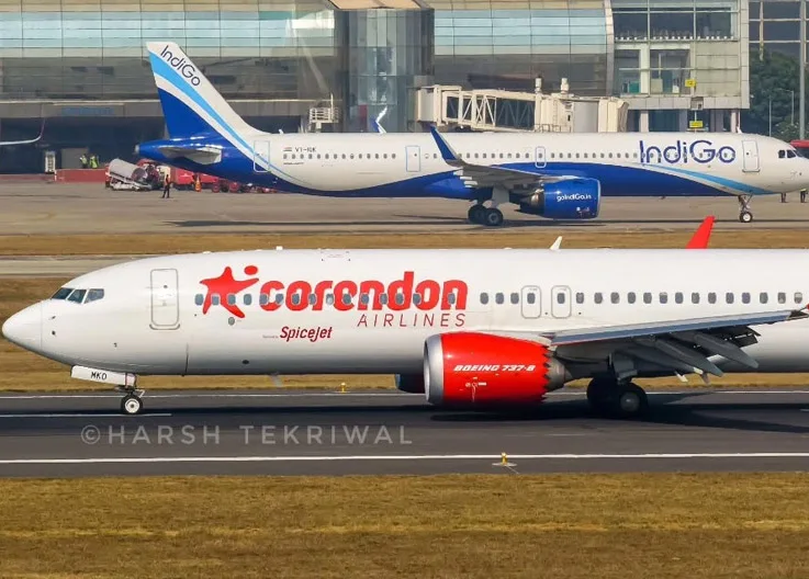 Corendon Airlines’tan Kiralanan 737 MAX’ler Hindistan’da