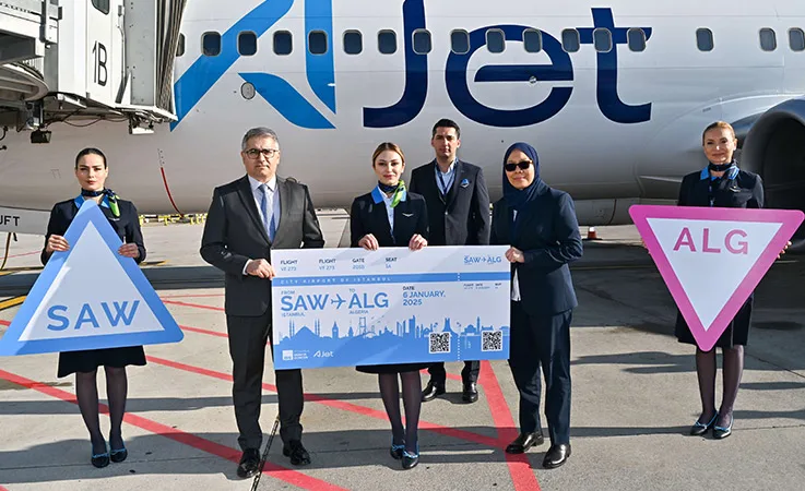 AJet, Sabiha Gökçen’den Cezayir’e İlk Seferini Gerçekleştirdi