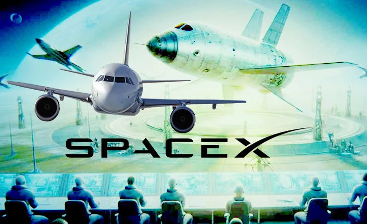 SpaceX Roketleri Ticari Havayolu Trafiğini Zorluyor. Havacılık Sektörünün Geleceği Tehlikede mi?