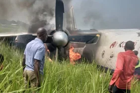 Kongo’da Kargo Uçağı Kazası: Antonov An-26 Pisti Aştı, Motor Yandı!