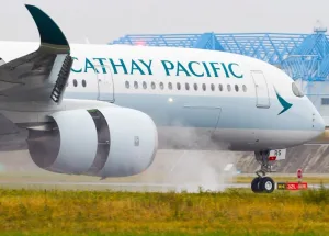 Cathay-Pacific-Airbus-A350-Makes-Safe-Landing-in-Boston!