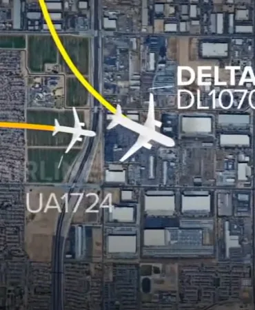Delta ve United Uçuşları Çarpışmaktan Kıl Payı Kurtuldu! FAA Olayı Araştırıyor