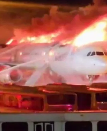 Busan’da Felaketin Eşiği: Air Busan Uçağı Alevlere Teslim Oldu!
