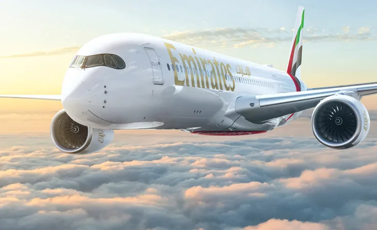 Emirates'in A350'si Hindistan İçin Havalanıyor