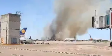 Ezeiza Havalimanı'nda Yangın Alarmı: Duman Uçuşları Felç Etti!