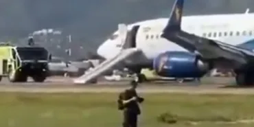 Boeing 737 NG Uçağından Alevler Yükseldi, Felaket Son Anda Önledi!