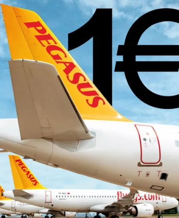 Pegasus’tan Kuzey Kıbrıs Uçuşlarına 1 Euro’dan Başlayan Fiyatlar!