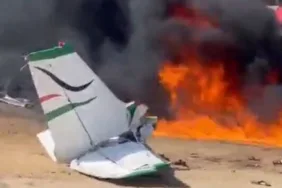 Havada Kabus: Cessna 172 Alevler İçinde Düştü, Üç Kişi Hayatını Kaybetti!