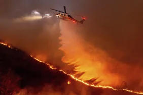 ABD Tarihinin En Büyük Yangın Felaketi: Los Angeles Cehenneme Döndü!