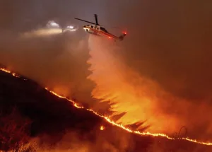 ABD Tarihinin En Büyük Yangın Felaketi: Los Angeles Cehenneme Döndü!
