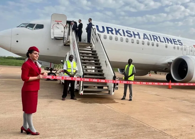 Türk Hava Yolları'ndan Yeni Üçgen Rota: Asmara Üzerinden Juba'ya Bağlantı