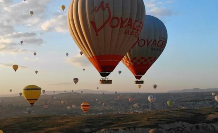 Türkiye Sıcak Hava Balonu Turizminde Rekor Kırdı