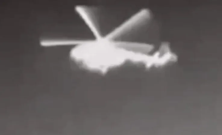 Ukrayna İHA’sı Rus Helikopterini Vurdu!