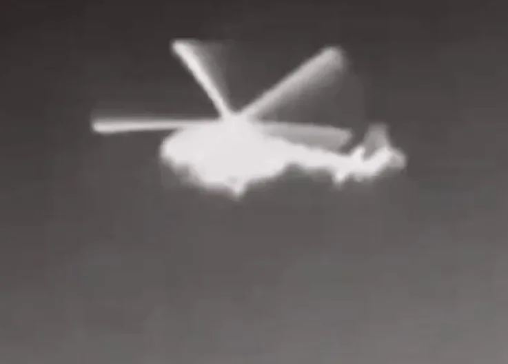 Ukrayna İHA'sı Rus Helikopterini Vurdu!