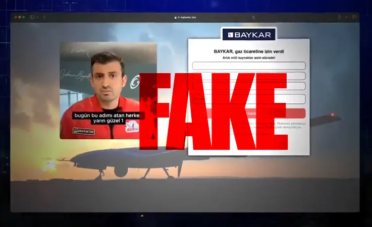 Yapay Zeka Destekli Dolandırıcılık Tuzağı! BAYKAR’dan Önemli Uyarı 1 Baykar Haberleri Kripto Yapay Zeka Destekli Dolandırıcılık Tuzağı! BAYKAR’dan Önemli Uyarı