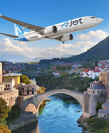 AJet, İstanbul-Mostar Direkt Uçuşlarını Başlatıyor!