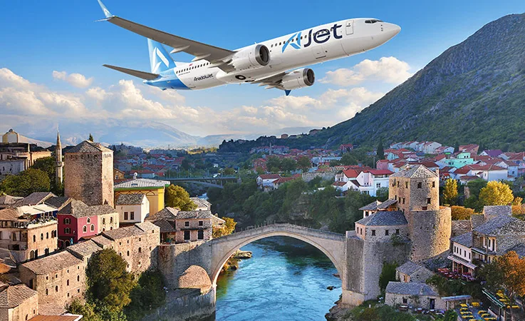 AJet, İstanbul-Mostar Direkt Uçuşlarını Başlatıyor!