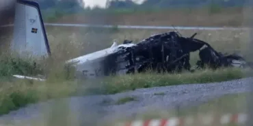 ABD’de Bir Uçak Daha Düştü!