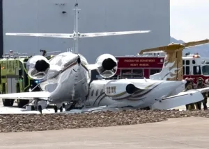 Aviation-Disaster-in-Arizona-Private-Jets-Collide,-1-Dead,-5-Injured