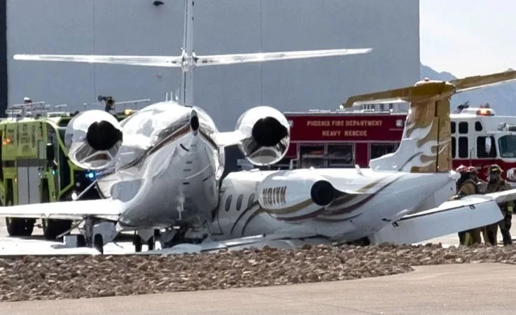 Arizona’da Havacılık Felaketi: Bombardier Learjet ve Gulfstream Çarpıştı 1 Ölü, 5 Yaralı