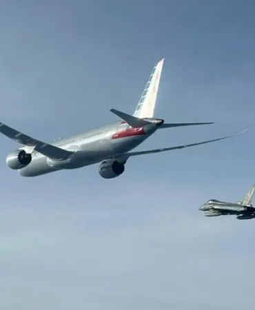 Bomba İhbarı! Savaş Jetleri Eşliğinde ABD Uçağı Roma’ya Acil İniş Yaptı