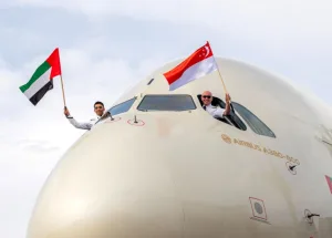 Etihad-Airways-Makes-Historic-Flight-to-Singapore-with-the-A380!