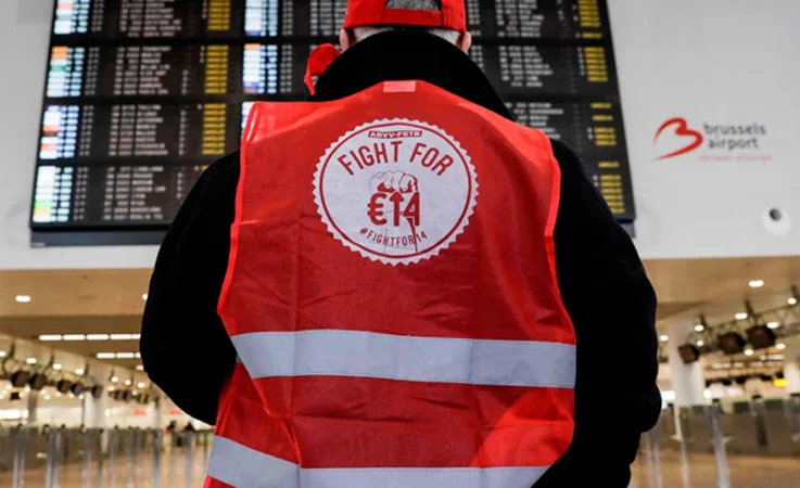 Belçika’da Genel Grev! Charleroi Havalimanı’nda Tüm Uçuşlar İptal