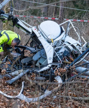 Almanya’da Helikopter Kazası: İki Pilot Hayatını Kaybetti