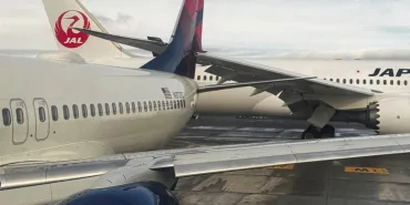 Japon Hava Yolları ve Delta Uçakları Taksi Sırasında Çarpıştı