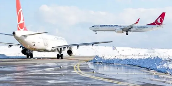 Kar Fırtınası Diyarbakır-İstanbul Uçuşlarını Vurdu: 30 Sefer İptal!