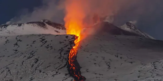 Etna’nın Patlaması, Hava Trafiğini Felç Etti!