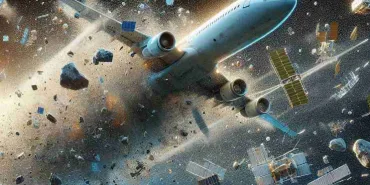 Gökyüzünde Yeni Tehdit: Uzay Çöpleri Uçakları Tehlikeye Atıyor!