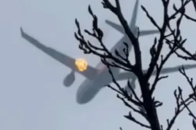 Dublin-Orlando Uçuşunda Kabus: Yolcu Uçağının Motoru Alevler İçinde Kaldı!