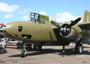 Scary-Crash-at-Texas-Airshow-A20-Havoc-Aircraft-Crashes-and-Catches-Fire!