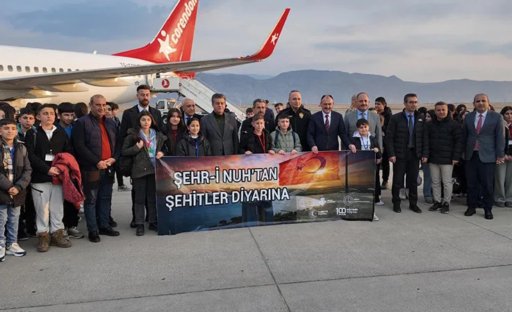 Şırnaklı Öğrenciler Corendon Airlines’la Çanakkale’ye Gitti