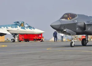 Su-57-and-F-35-Face-Off-for-the-First-Time-in-the-Same-Airspace!