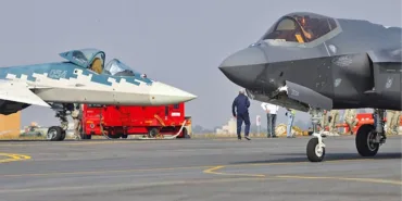 İlk Kez Aynı Hava Sahasında: Su-57 ve F-35 Kapışması!