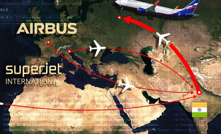 Batı’nın Uçak Parçaları Rusya’ya Akıyor! 50 Milyon Dolarlık Sevkiyat: Yaptırımlar Delik Deşik!