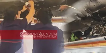 A320 Uçağında Panik! Üst Bölmede Yangın Çıktı, Su Şişeleriyle Söndürmeye Çalıştılar