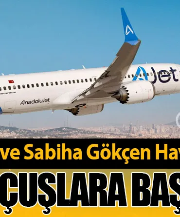 AJet, Ankara ve Sabiha Gökçen Havalimanı'ndan Şam’a Uçuşlara Başlıyor