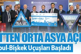 AJet’ten Orta Asya Açılımı! İstanbul-Bişkek Uçuşları Başladı