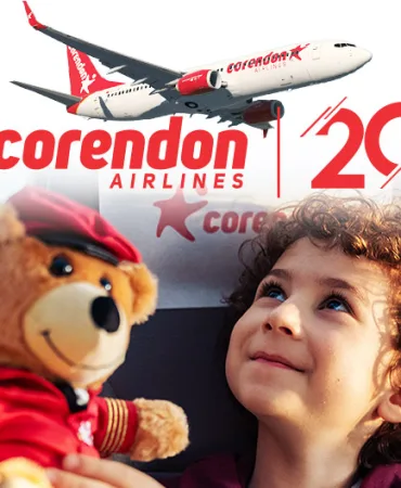 Corendon Airlines, 20. Yılını ITB Berlin Fuarı'nda Kutluyor