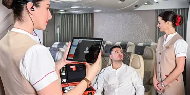 Emirates, Uçaklarını Dijital Sağlık Teknolojisiyle Donatıyor