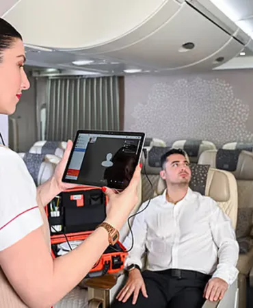 Emirates, Uçaklarını Dijital Sağlık Teknolojisiyle Donatıyor