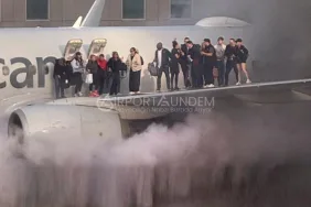 Faciadan Dönüldü! Boeing 737-800 Tipi Uçakta Yangın Çıktı, 172 Yolcu Son Anda Kurtuldu