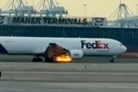 FedEx Facianın Eşiğinden Döndü! Sağ Motor Alevler İçinde Kaldı