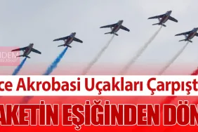 France Akrobasi Uçakları Çarpıştı, Felaketin Eşiğinden Döndü!