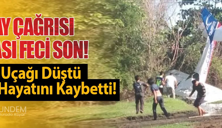Mayday Çağrısı Sonrası Feci Son! Cessna Uçağı Düştü: İki Kişi Hayatını Kaybetti!