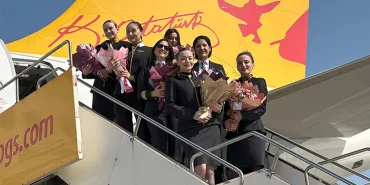 Pegasus Hava Yolları’ndan Dünya Kadınlar Günü’ne Özel Uçuş