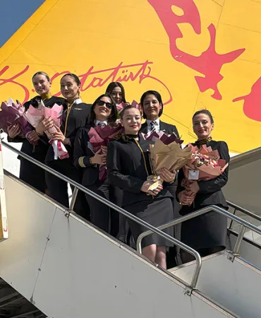 Pegasus Hava Yolları’ndan Dünya Kadınlar Günü’ne Özel Uçuş